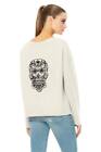 NWT Skull Cashmere Kateryna Skull Back Wool&Cashmere Sweater, Chalk XS,S,M $322