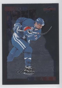 1995-96 Score Black Ice Wendel Clark #57