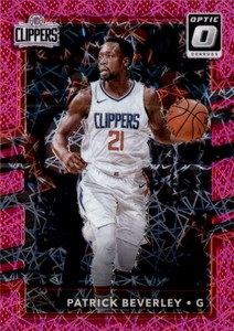 2017-18 Donruss Optic Pink Velocity #61 Patrick Beverley /79