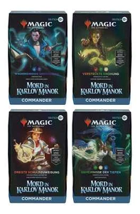 Magic the Gathering Commander Mack alemán - Mord in Karlov Manor Commander - Imagen 1 de 6