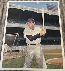 Joe Peppertone -NY Yankees STAMPED AUTOGRAPH 8 x 10-Stadium Given Away - Mint - Picture 1 of 1