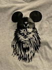 Chewbacca Disney Star Wars Shirt Wookiee Mickey Mouse Mouseketeer Hat Women M