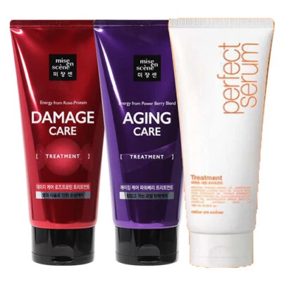 Tratamiento capilar Miseenscene 3 elementos cuidado de daños cuidado del envejecimiento cuidado perfecto del cabello Foto 1 de 4