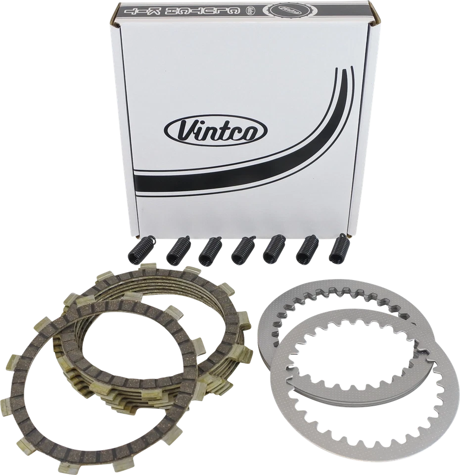 VintCo 替换离合器板套件适用于铃木 PE175/RM125/RS-175/RM100 KCLS02 — 第 1/1 张图片