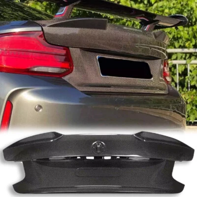 MP Style Carbon Fiber Trunk Lid For BMW F87 M2 Competition 2016-2020 - Изображение 1 из 4