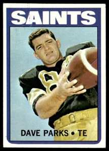 Topps Dave Parks 1972 New Orleans Saints #14 - Imagen 1 de 2