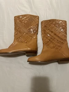 JOAN & DAVID VERO CUOIO Women’s  Brown Boots Size 7 .Mand Made In Italy - Picture 1 of 7