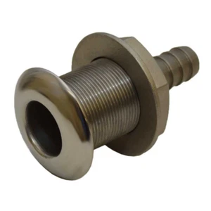 Marine Hardware Boat Thru Hull THMB0.500-X | Carver 5/8 Inch Stainless - Picture 1 of 4