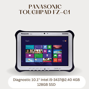 Cheap Panasonic FZ-G1 MK1 Diagnostic Tablet ToughPad Rugged i5-3437 4GB 128GB