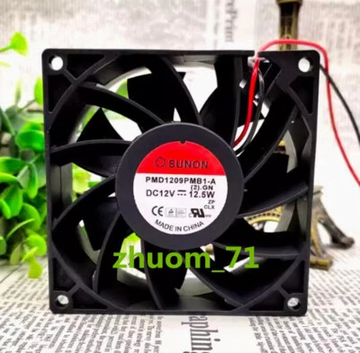 1PC SUNON PMD1209PMB1-A TAJUN 9038 12V 12.5W 9CM cooling fan - Image 1 of 4