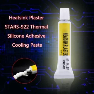 2 Stück STARS-922 Kühlkörper Gips Thermo Silikon Kleber Kühlpaste UK - Bild 1 von 7