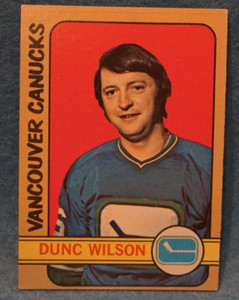 1972-73 Topps Hockey Card #91 Dunc Wilson