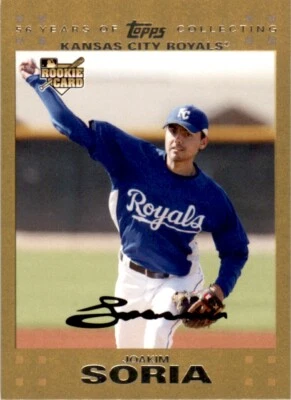 Topps Updates & Highlights Gold 2007 #UH180 Joakim Soria RC Royals/2007 Foto 1 de 2
