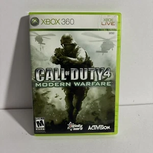 Call of Duty 4: Modern Warfare (Microsoft Xbox 360, 2007) COMPLETE CIB + MANUAL - Picture 1 of 5