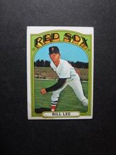1972 Topps Baseball Card #636 Bill Lee Boston Red Sox