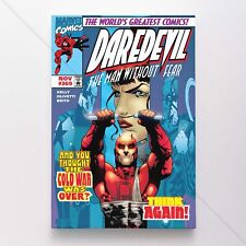Daredevil Poster Canvas Vol 1 #369 Comic Book Art Print
