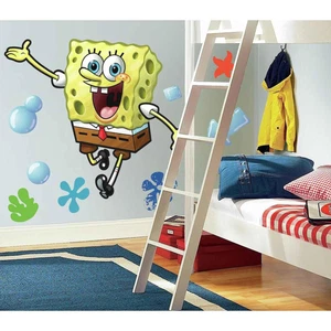 Spongebob Squarepants Giant Wall Decal Sticker Applique - Picture 1 of 3
