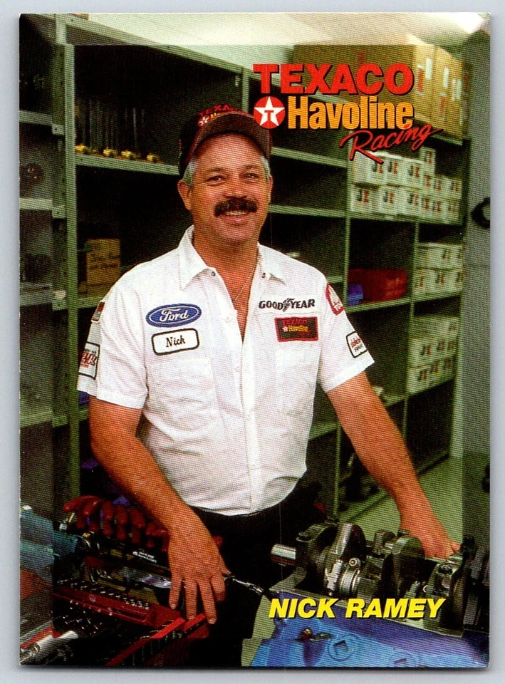 1994 Maxx Texaco Havoline NICK RAMEY #45 Yates Racing - Image 1 of 2
