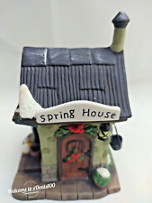 O'Well Christmas Village Accessory Ceramic "Spring House".