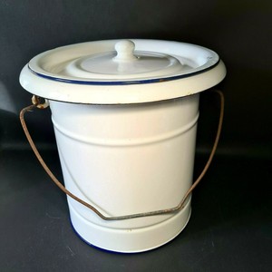 Pot De Chambre Emaille Dans Objets Du Xxe Siecle Et Recents Ebay