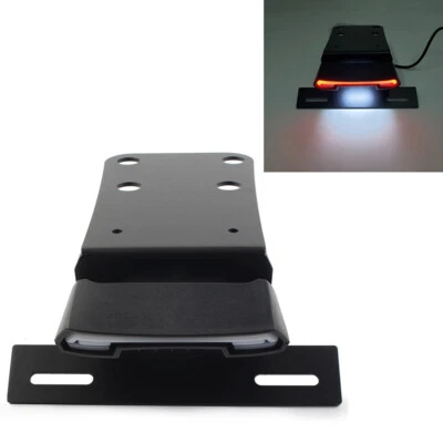 LED Taillight Blinker License Plate Holder Fit KAWASAKI KLX250 KLX 250S/SF 08-22 - Imagem 1 de 4