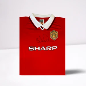 Andy Cole Signed Manchester United 1999 Champions League Signed Shirt - Picture 1 of 1