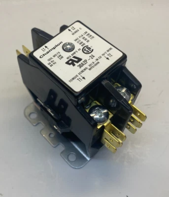 CHAMPION 2 Pole 24VAC Coil 30A Contactor  - QC Terminal - Prepaid Shipping - Image 1 of 4