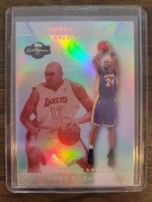 2007-08 TOPPS CO-SIGNERS KOBE BRYANT ANDREW BYNUM SP RED FOIL #9/39 LAKERS MAMBA