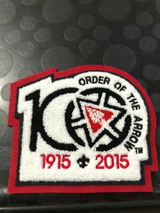 ORDER OF THE ARROW 1915-2015 100th ANN CHENILLE - Picture 1 of 1