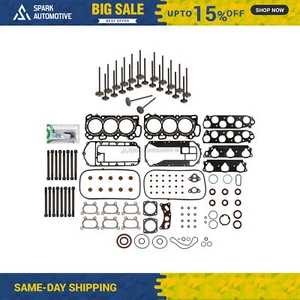 Juego completo de juntas válvulas de escape de admisión para 03-05 Acura Honda 3.2 3.5 J32A3 J35A5 - Imagen 1 de 12