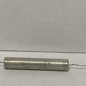 CL21CJ700TP3 CAPACITOR,FIXED,ELECTROLYTIC 70MFD 50VDC - Picture 1 of 2