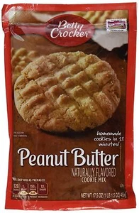 Betty Crocker Peanut Butter Cookie Mix, 17.5 Ounce - Picture 1 of 2