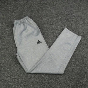 Adidas Felpa Ragazzo 2XL Grigio Athletic Activewear Joggers Logo Pantaloni Casual - Foto 1 di 8