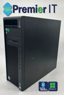 HP Z440 Workstation - Intel Xeon E5-1650 v3 - GeForce 710- 32GB RAM + 500GB HDD - Image 1 of 4