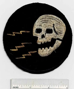 Large Vietnam War SPECIAL FORCES Recon Team Ops US Army Skull Shoulder Patch - Picture 1 of 2