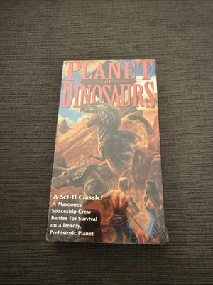 Planet of Dinosaurs RARE Goodtimes 1st Edition 1977 VHS sci-fi T-Rex Triceratops Foto 1 de 4