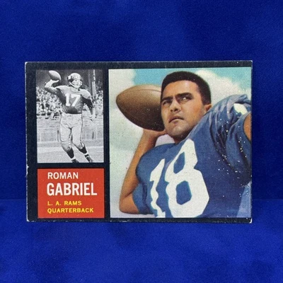 1962 Topps #88 Roman Gabriel - Image 1 of 2