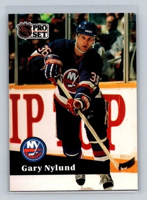 1991-92 Pro Set #150 Gary Nylund New York Islanders - Image 1 of 2
