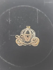 Pandora Sterling Silber & 14k Disney Cinderella’s Pumpkin Coach Charm 791573CZ - Bild 1 von 6