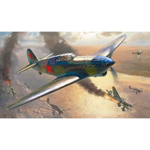 ZVEZDA 1/72 Yakovlev YAK 1. Plastikmodellbausatz eines sowjetischen WWII Kampffl - Bild 1 von 6