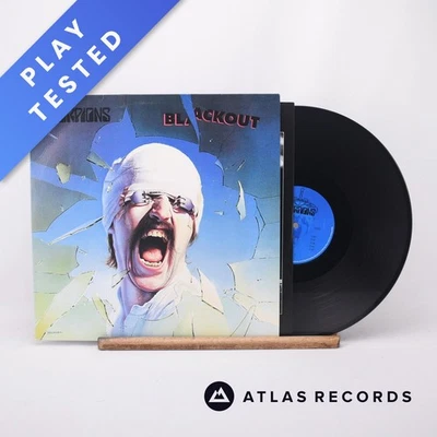 Scorpions Blackout 180G Deluxe Edition Reissue LP Album Vinyl Record - EX/EX Foto 1 de 4