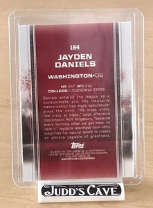 🚨2024 Topps Signature Series Rookie Jayden Daniels #194 (RC) Commanders ROY🏈 - Picture 1 of 2