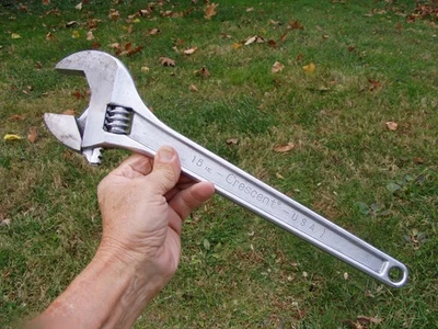 Crescent сделано в США «Оригинал с 1907» - 15 дюймов регулируемый гаечный ключ 15» - Изображение 1 из 4