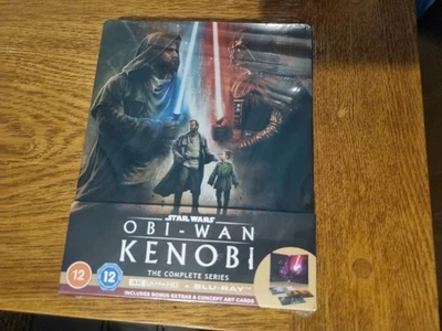 STAR WARS: OBI-WAN KENOBI 4K UHD BLURAY STEELBOOK -NEW SEALED-MINT - Image 1 of 2