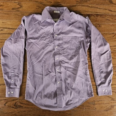 Camisa de vestir Joseph & Feiss lavanda para hombre talla 34/35 cuello 15 Foto 1 de 4