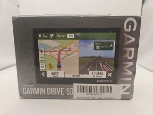 Garmin Drive 53 -5 inch Touchscreen GPS Navigator Driver Alerts  Holiday Travels - Picture 1 of 7