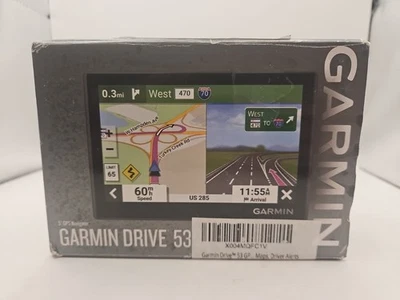 Garmin Drive 53 -5 inch Touchscreen GPS Navigator Driver Alerts  Holiday Travels - Image 1 of 4
