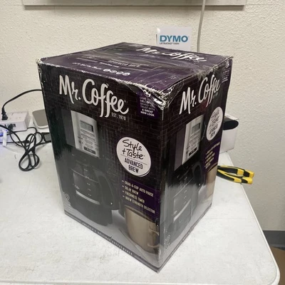 MR COFFEE 12 CUP PROGRAMMABLE BVMC-EHX23 BLACK with CHROME ACCENT - Image 1 of 4