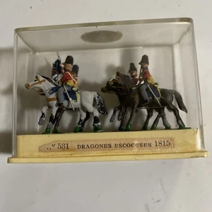Alymer Miniploms n. 531 Dragoni Escoceses 1815 Soldati Britannici - Foto 1 di 4
