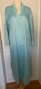Fernando Sanchez Caftano Blu Casa Abito Kimono Taglia S Nuovo con etichette - Foto 1 di 8